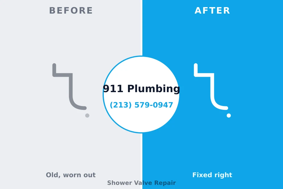 Before and after: plumbing repair Cedar Glen Lakes, NJ